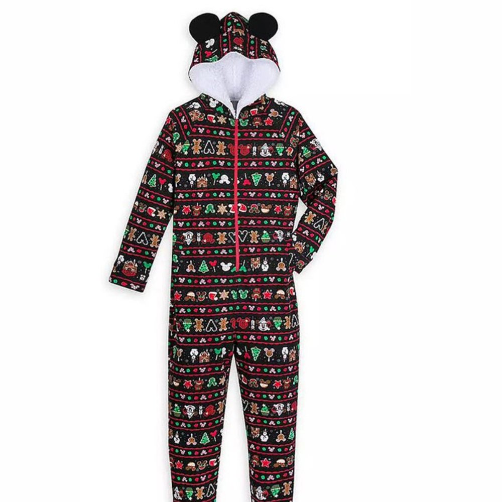 Mickey Mouse Holiday Snacks Onesie